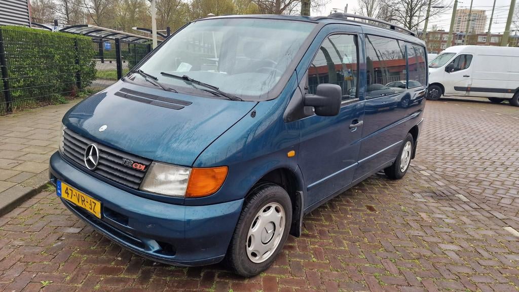 Mercedes-Benz Vito 112 dubbel cabine Airco, Voorwielaandrijving, 4 cilinders, Bedrijf, Te koop