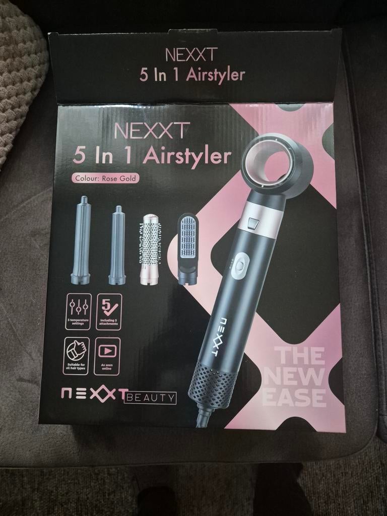 NEXXT 5 In 1 Airstyler Rose Gold, Ophalen of Verzenden