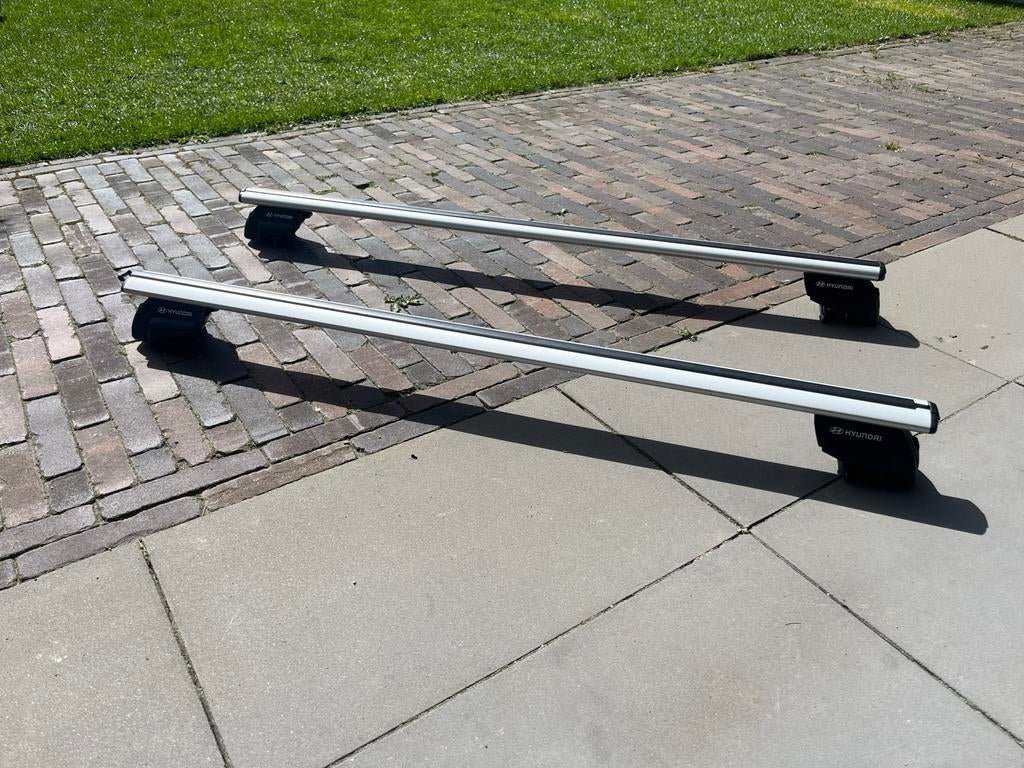 Originele Hyundai dakdragerset, Auto diversen, Dakdragers, Zo goed als nieuw, Ophalen of Verzenden