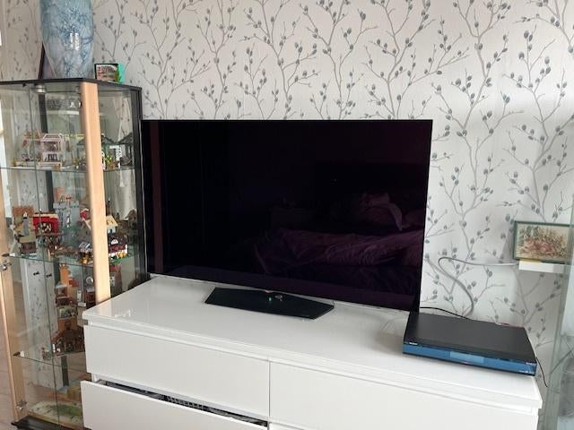 LG 55" OLED TV  / LG OLED55B6V, Ophalen, Gebruikt, 120 Hz, 100 cm of meer