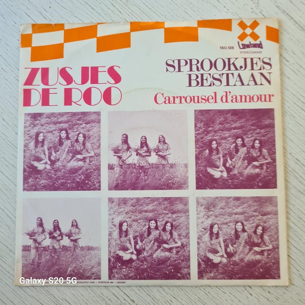 Zusjes de Roo, Ophalen of Verzenden, Gebruikt, Overige formaten, Levenslied of Smartlap