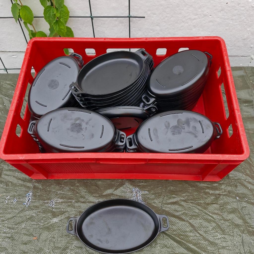 Melamine bordje-/schaaltje (catering), Overige materialen, Ophalen of Verzenden, Zo goed als nieuw, Bord(en)