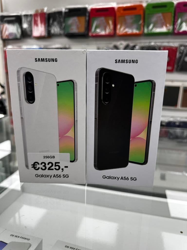 Samsung Galaxy A56 A36 A26 A17 A07 Nieuw 128GB/256GB, Zwart, Touchscreen, Nieuw, Ophalen of Verzenden