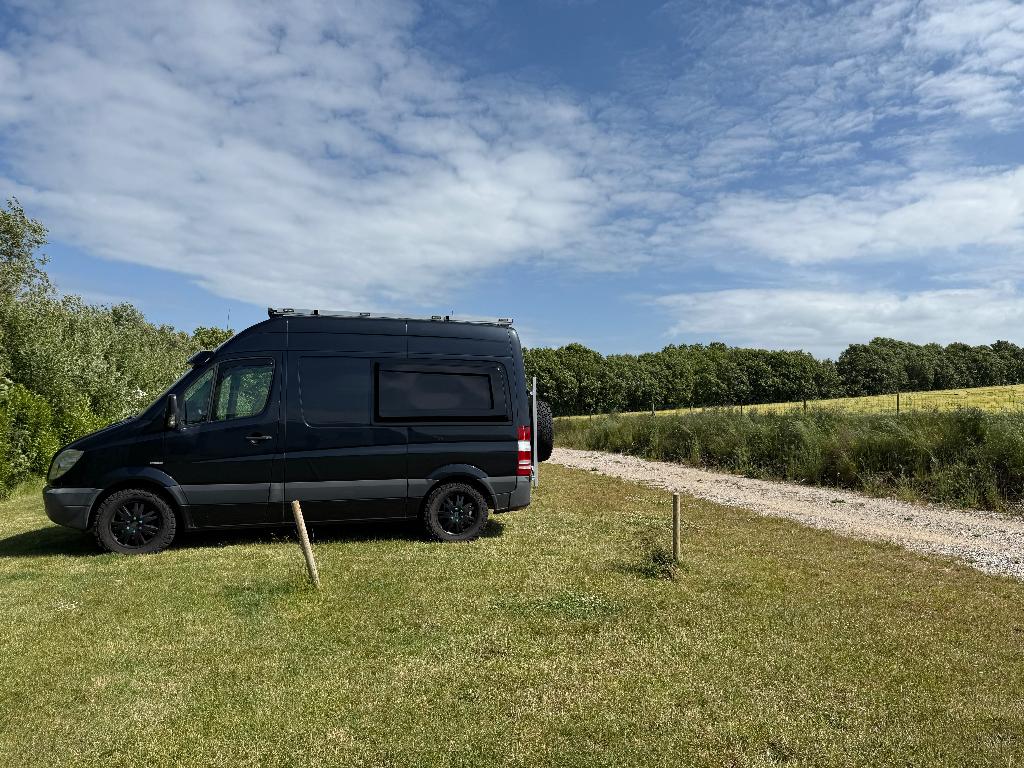 Creatieve zelfbouwcamper Mercedes Sprinter 2011, Automaat, Airbags, Tot en met 2, Mercedes-Benz