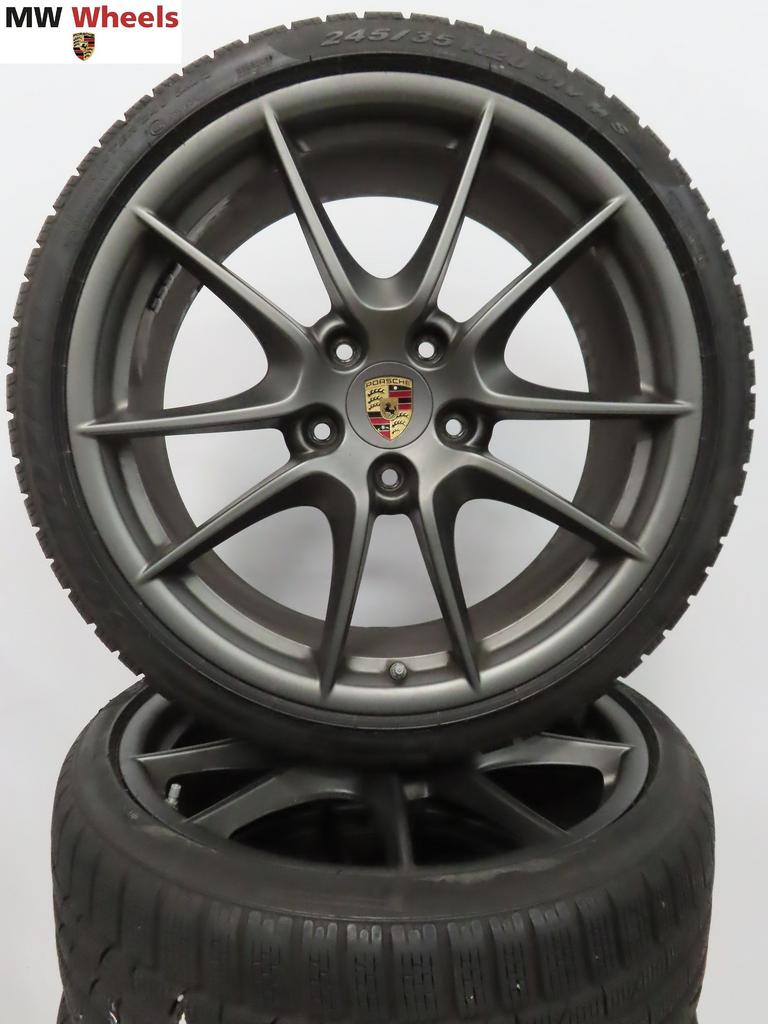 Porsche 20 inch Origineel velgen 911 991  4 S winterbanden, Auto-onderdelen, Banden en Velgen, Gebruikt, -, -, Banden en Velgen