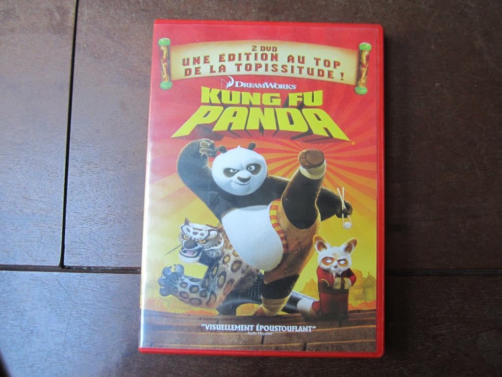 2 dvd kung fu panda, Alle leeftijden, Ophalen of Verzenden, Zo goed als nieuw