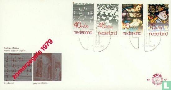 FDC E174 Zomerzegels 1979 NL onbeschreven, Postzegels en Munten, Postzegels | Eerstedagenveloppen, Ophalen of Verzenden, Nederland