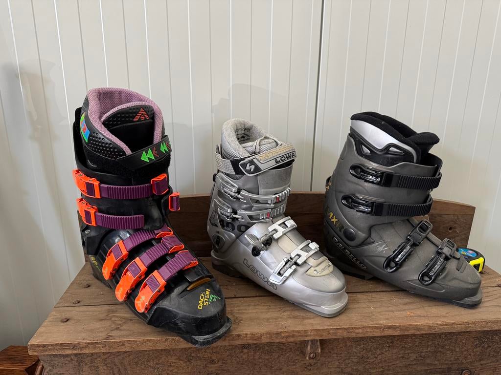 Skischoenen, Sport en Fitness, Skiën en Langlaufen, Ophalen, Gebruikt, 160 tot 180 cm, Schoenen
