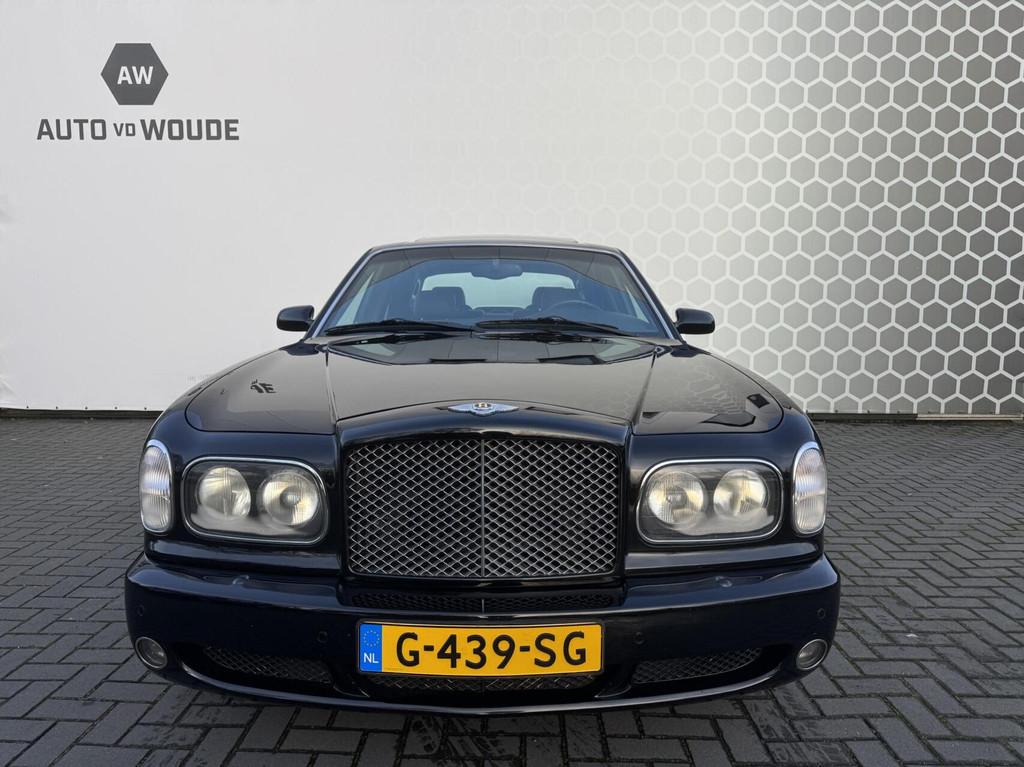 Bentley Arnage 6.8 V8 T Schuifdak Zwart Leer, Auto's, Bentley, Achterwielaandrijving, 6761 cc, 4 stoelen, Zwart