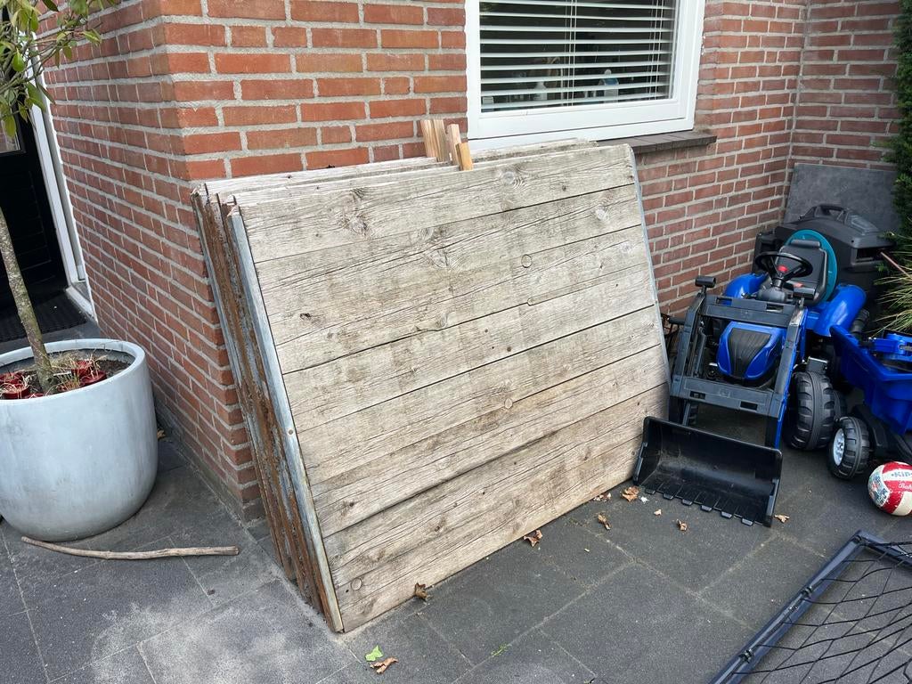 5 x Steenschotten 140 x 107 x 5cm, Ophalen, Gebruikt, Overige typen, 200 tot 250 cm