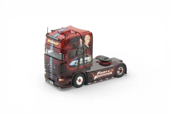 TEKNO  SCANIA  R SERIE TOPLINE 4X2  BEAU FAST & FURIOUS, Ophalen of Verzenden, Nieuw, Bus of Vrachtwagen, Tekno