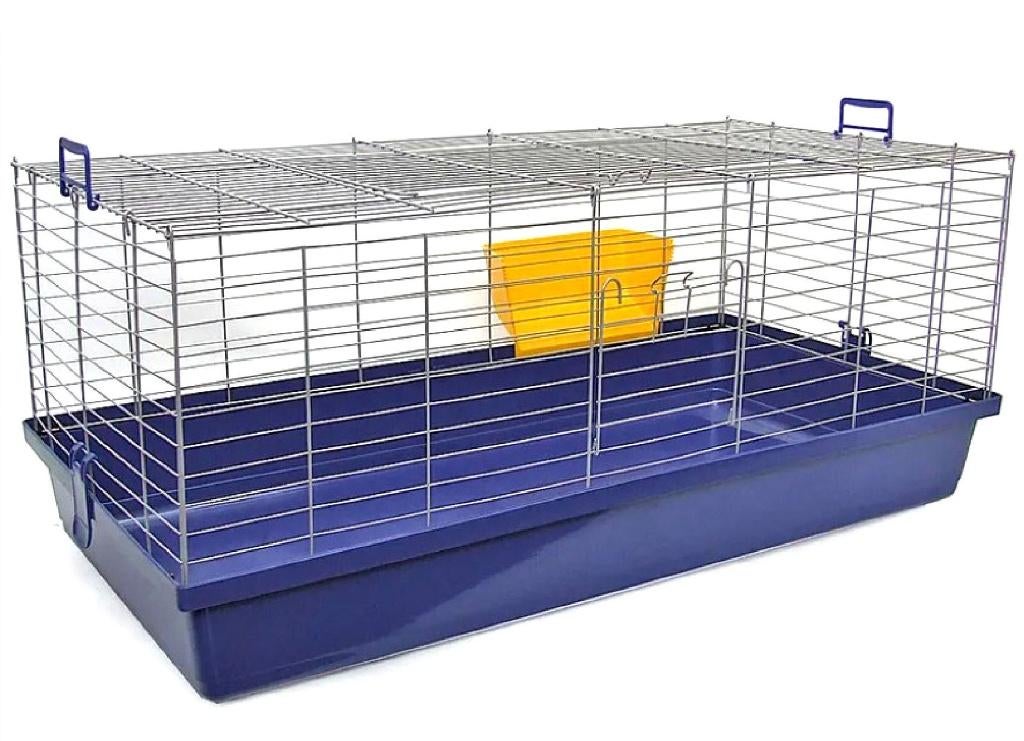 Mooie GROTE NIEUWE kooi met hooiruif ! L 1.19 cm(Nw in doos), Dieren en Toebehoren, Knaagdieren en Konijnen | Hokken en Kooien