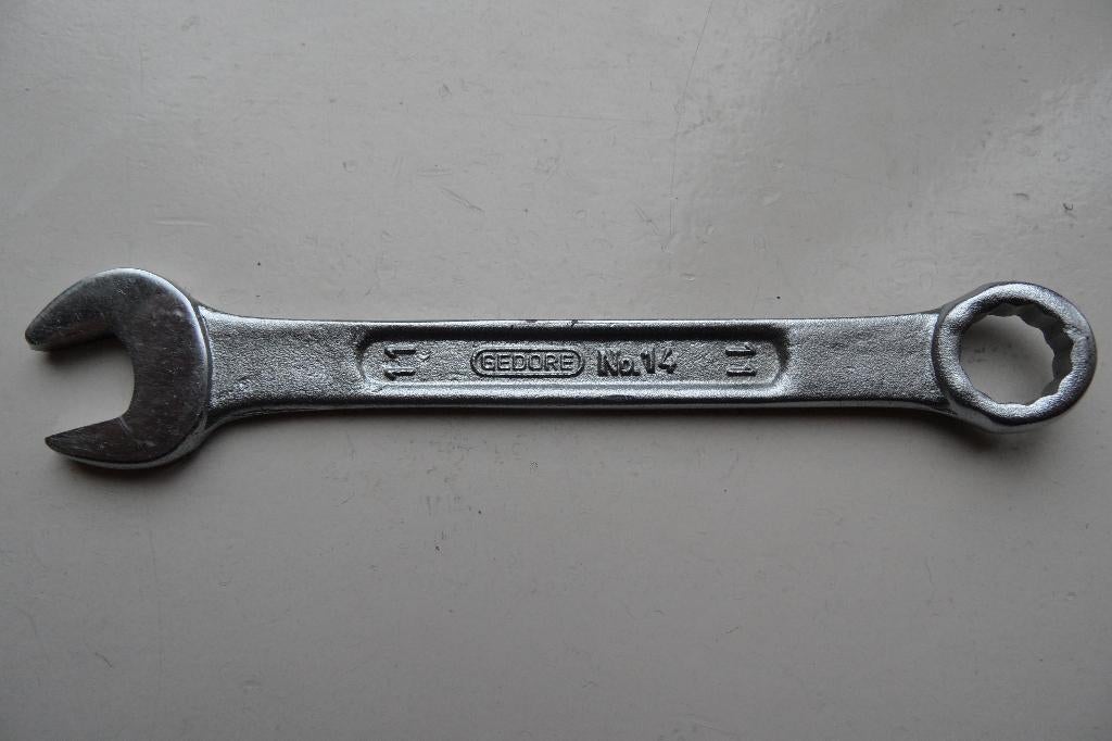 Gedore No 14 steekringsleutel 11 17 19, Ophalen of Verzenden, Zo goed als nieuw