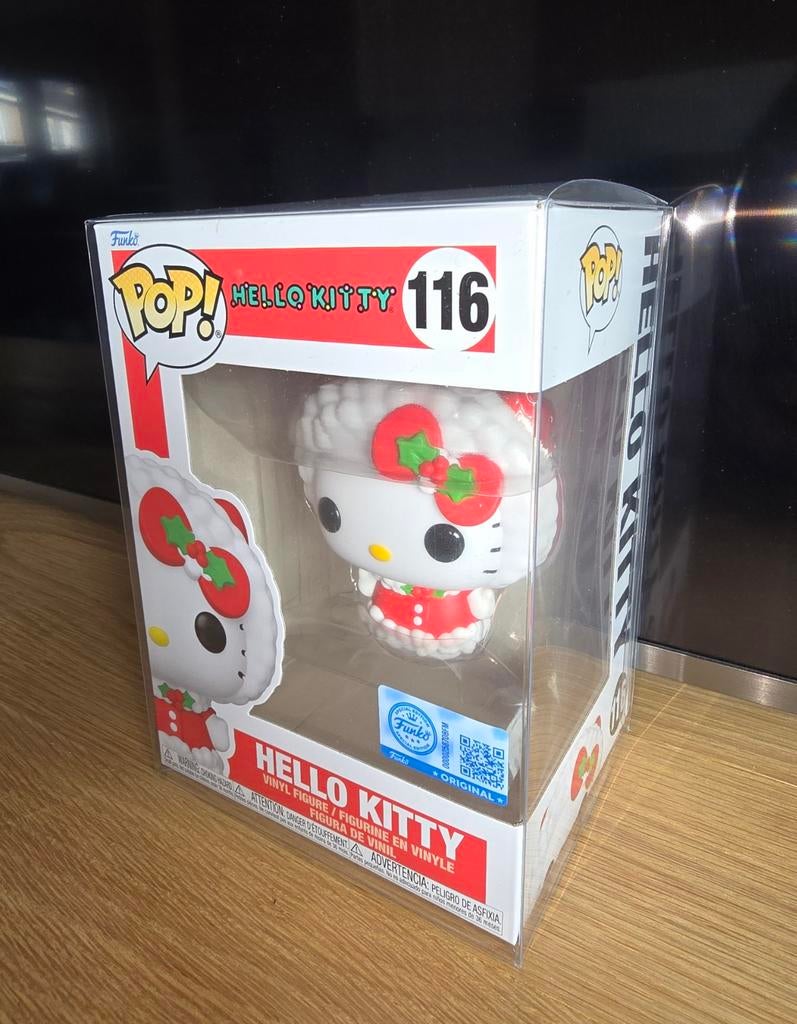 Funko Pop! 116 Hello Kitty (Winter Outfit) Special Edition, Ophalen of Verzenden, Nieuw