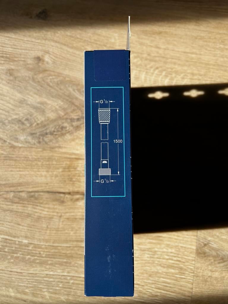 Grohe Vitalioflex Trend Doucheslang Zwart 1500mm - Nieuw, Ophalen of Verzenden, Nieuw, Douche