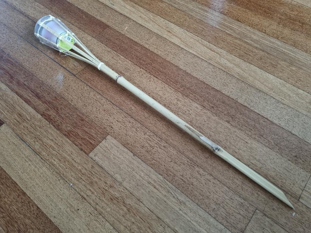 Citronella outdoor candle, bamboe buitenkaars, NIEUW, Ophalen, Nieuw