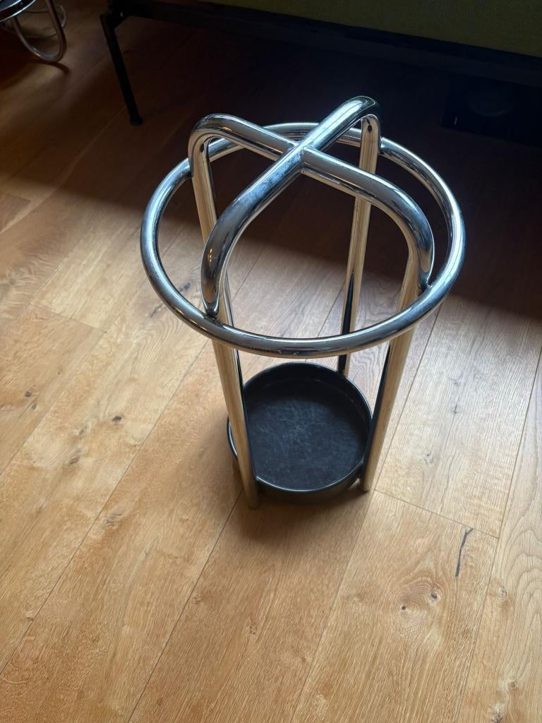 Gispen paraplustandaard Dutch Original | Chroom, Ophalen, Gebruikt