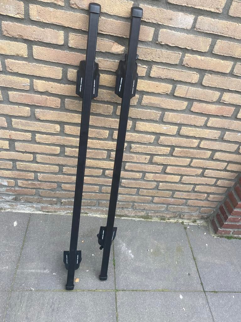 Mont Blanc Dakdragers voor auto met open dak rails, Ophalen of Verzenden, Gebruikt