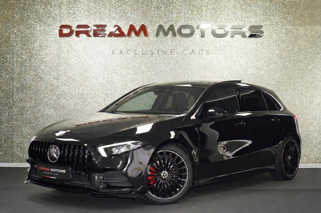 Mercedes-Benz A-klasse 180 AMG | A45 AMG | PANODAK | CAMERA, Auto's, Mercedes-Benz, 136 pk, Gebruikt, Zwart, 4 cilinders