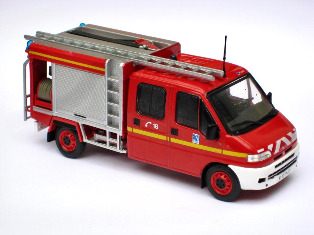 Citroen Jumper VPI Picot brandweer SP l'Aisne Hachette 1:43, Ophalen of Verzenden, Nieuw, Auto, Overige merken