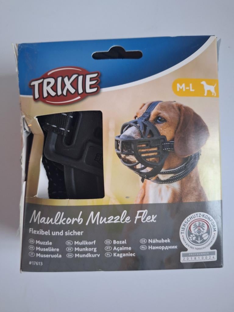 Trixie Muilkorf maat M-L, Dieren en Toebehoren, Gevondenengemaakt@gmail.com, Ophalen of Verzenden, Trixie, Nieuw