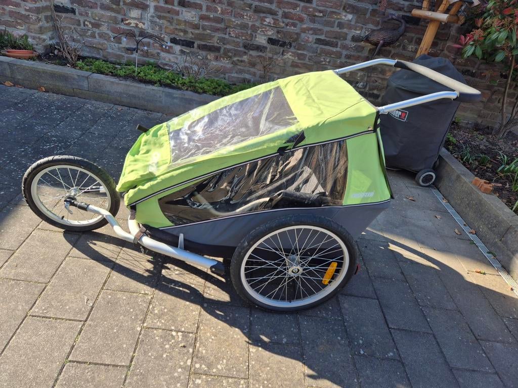 Croozer fietskar, Ophalen, Gebruikt, Kinderkar
