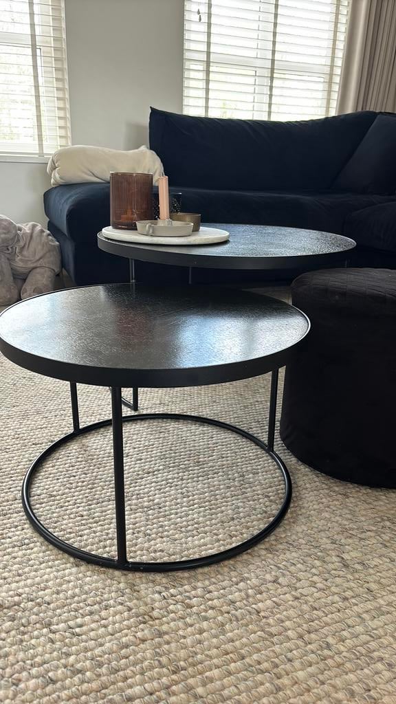 Salontafels set - Salontafel Goossens, Ophalen, Japandi, Gebruikt, 50 tot 100 cm