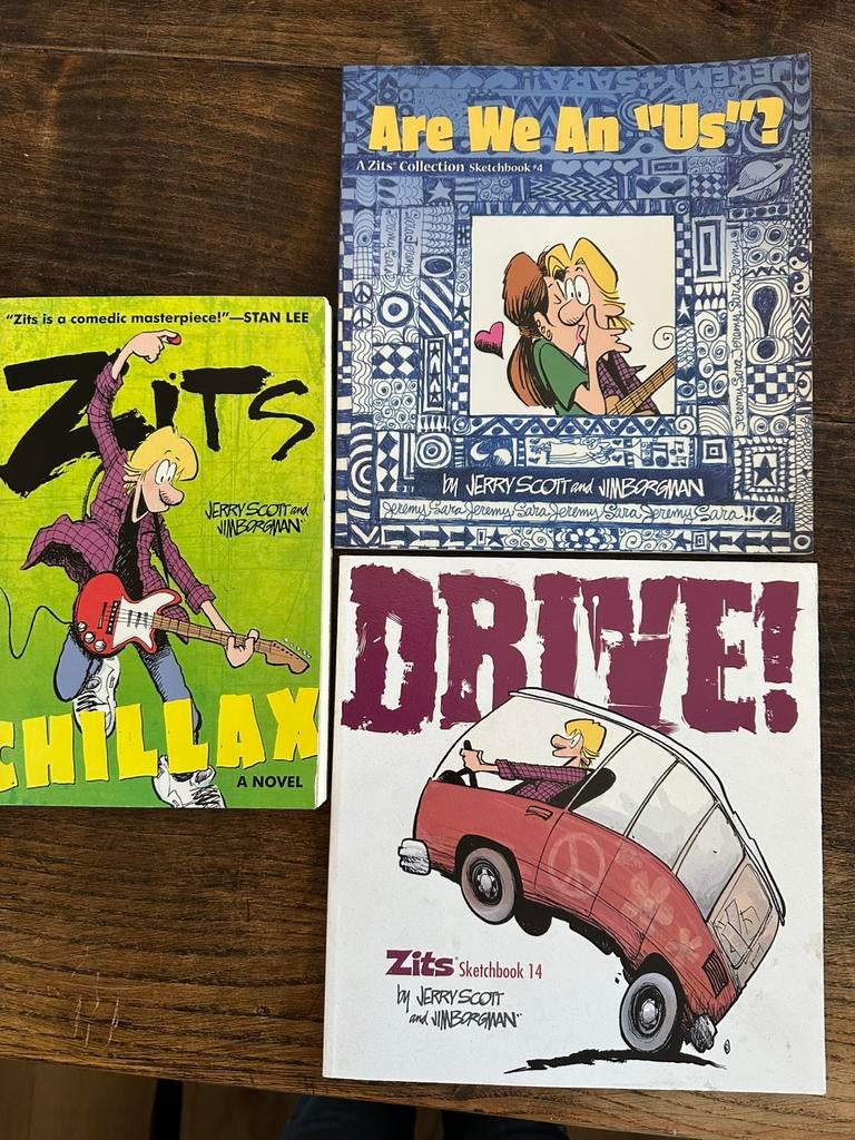 ZITS Comics by Jerry Scott and Jim Borgman Engelstalig, Meerdere comics, Ophalen of Verzenden, Zo goed als nieuw, Amerika