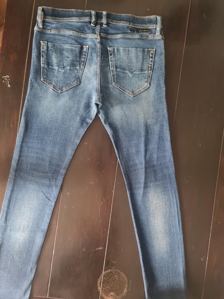 ZGAN DIESEL TEPPHAR SLIM CARROT STRETCH DESTROY SIZE 32/32!!, Diesel, Blauw, W32 (confectie 46) of kleiner, Ophalen of Verzenden