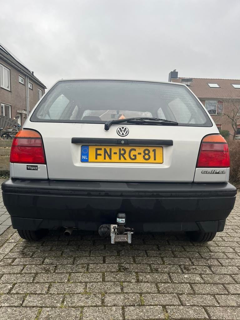 Volkswagen Golf 1.8 CL AUT U9 1992 Grijs, 1025 kg, Stof, 74 pk, Zwart