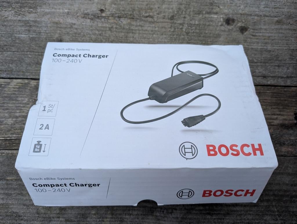 Bosch Compact Charger 2A acculader, Ophalen of Verzenden, Nieuw