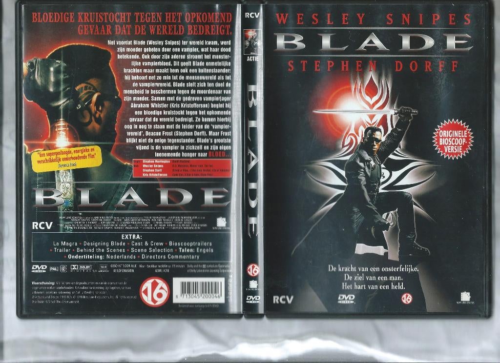 Blade, Vanaf 16 jaar, Ophalen of Verzenden, Zo goed als nieuw, Actie