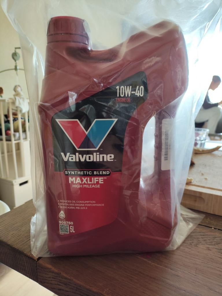 Valvoline 10W-40 Motorolie 5L - MaxLife Synthetisch, Ophalen of Verzenden