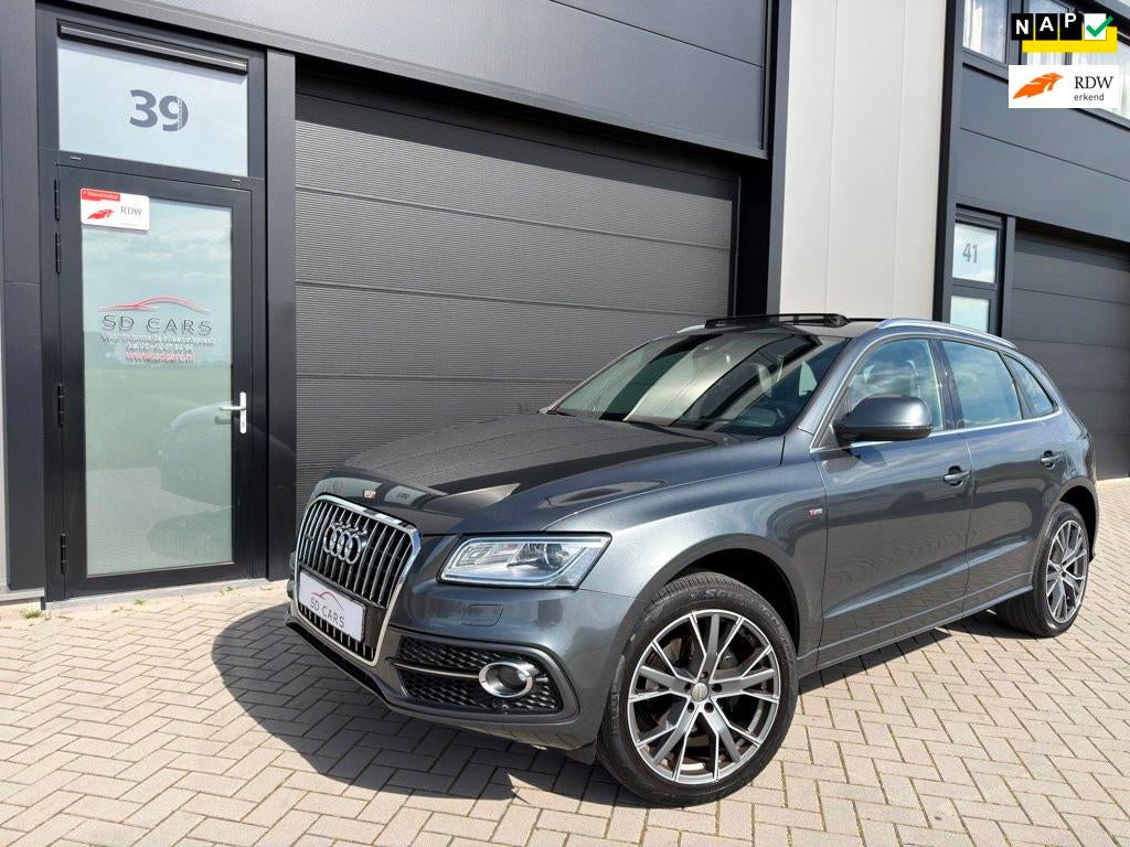 Audi Q5 2.0 TFSI Quattro 3x S-Line|Pano|Automaat|B&O|THK|NAP, Auto's, Audi, Bedrijf, Te koop, Q5, 4x4, ABS, Airbags, Airconditioning