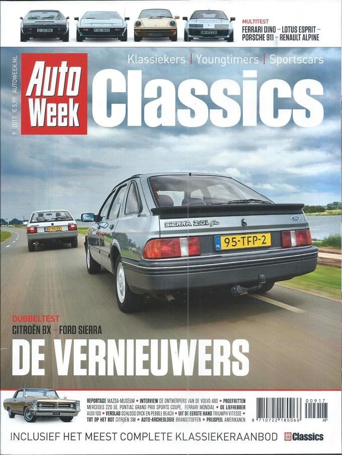 Autoweek Cl 9 2017 : Citroen BX - Ford Sierra - Volvo 480, Ophalen of Verzenden, Gelezen, Algemeen