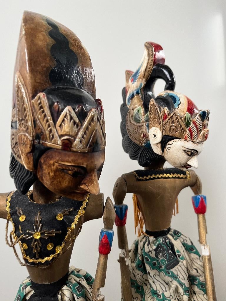 Wajang poppen Indonesië, Antiek en Kunst, Ophalen of Verzenden