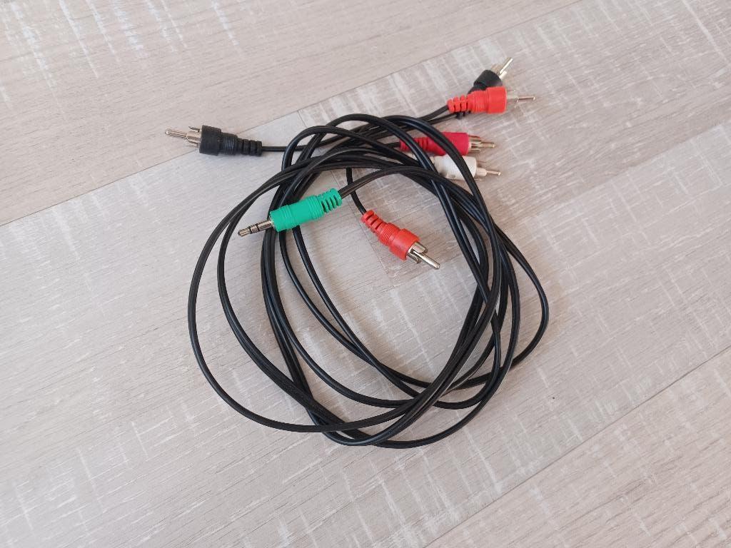 Minjack naar Tulp kabel 1,20m - nieuw, Ophalen of Verzenden, Nieuw, Minder dan 2 meter, Overige kabels