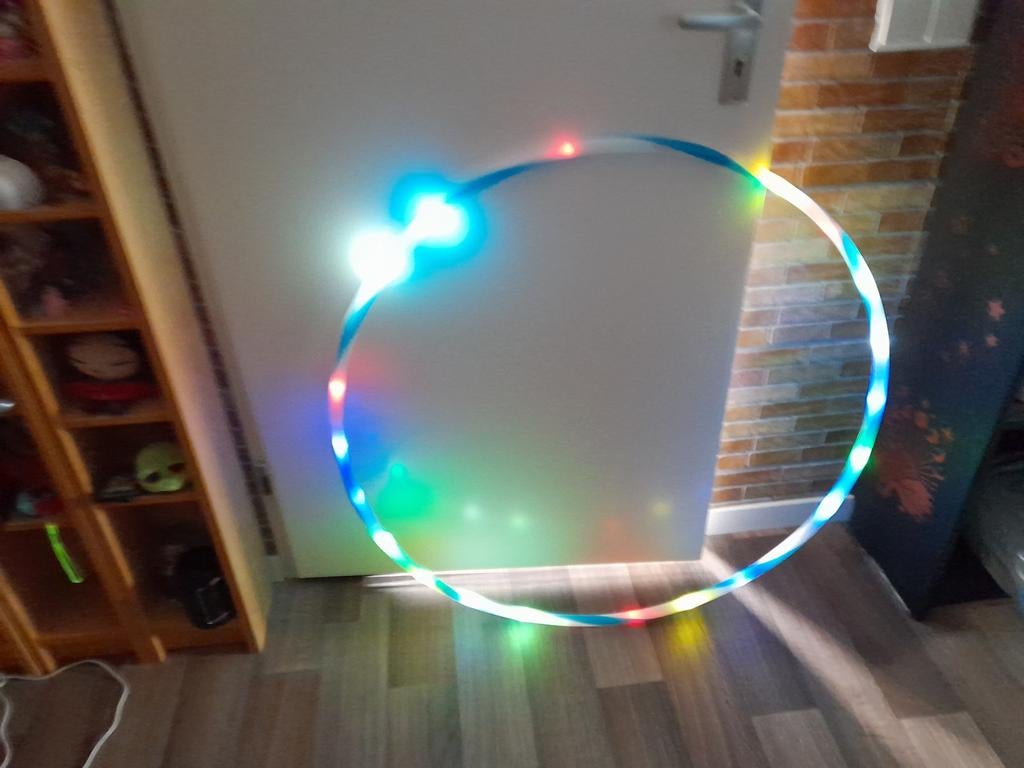 licht hoepel, Ophalen