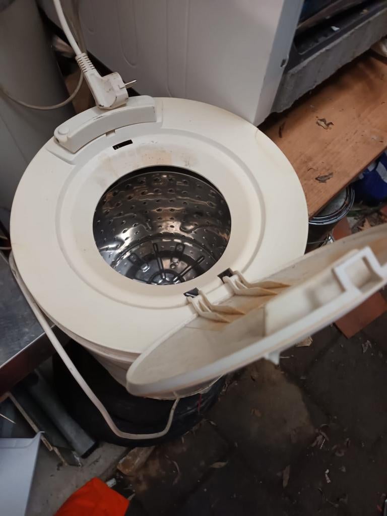 Compacte Bovenlader Wasmachine - Ideaal voor Kleine Ruimtes, Ophalen, Minder dan 4 kg, Bovenlader, 85 tot 90 cm