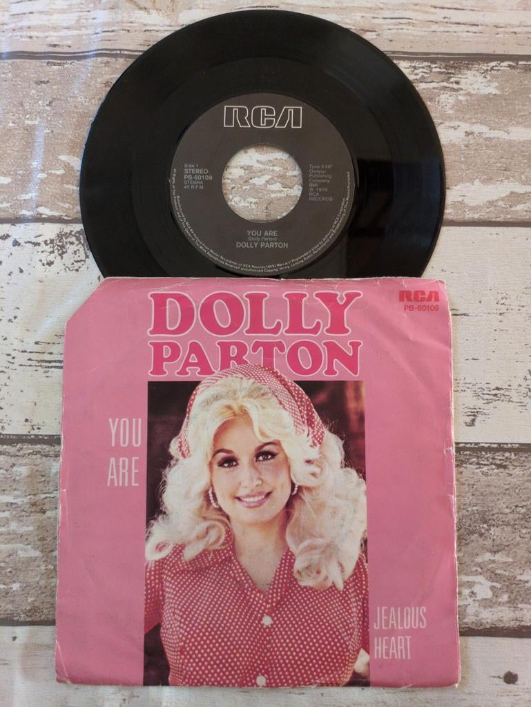 Dolly Parton - You Are / Jealous Heart 7 inch Single, Gebruikt, 7 inch, Single, Ophalen of Verzenden