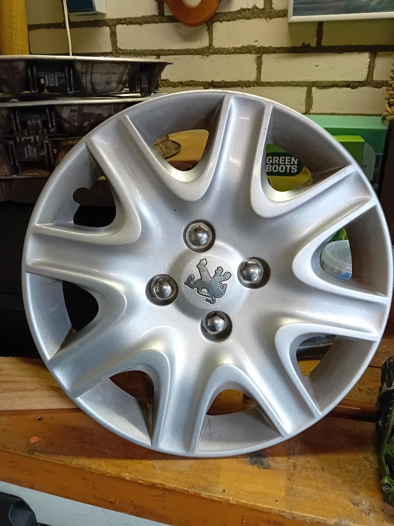 Wieldoppen Peugeot 41cm, Auto diversen, Wieldoppen, Ophalen, Gebruikt