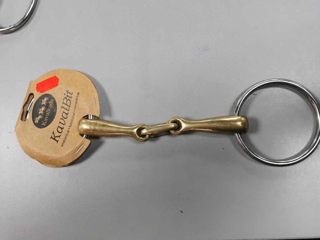 Kavalkade bit dubbel gebroken watertrens  13,5