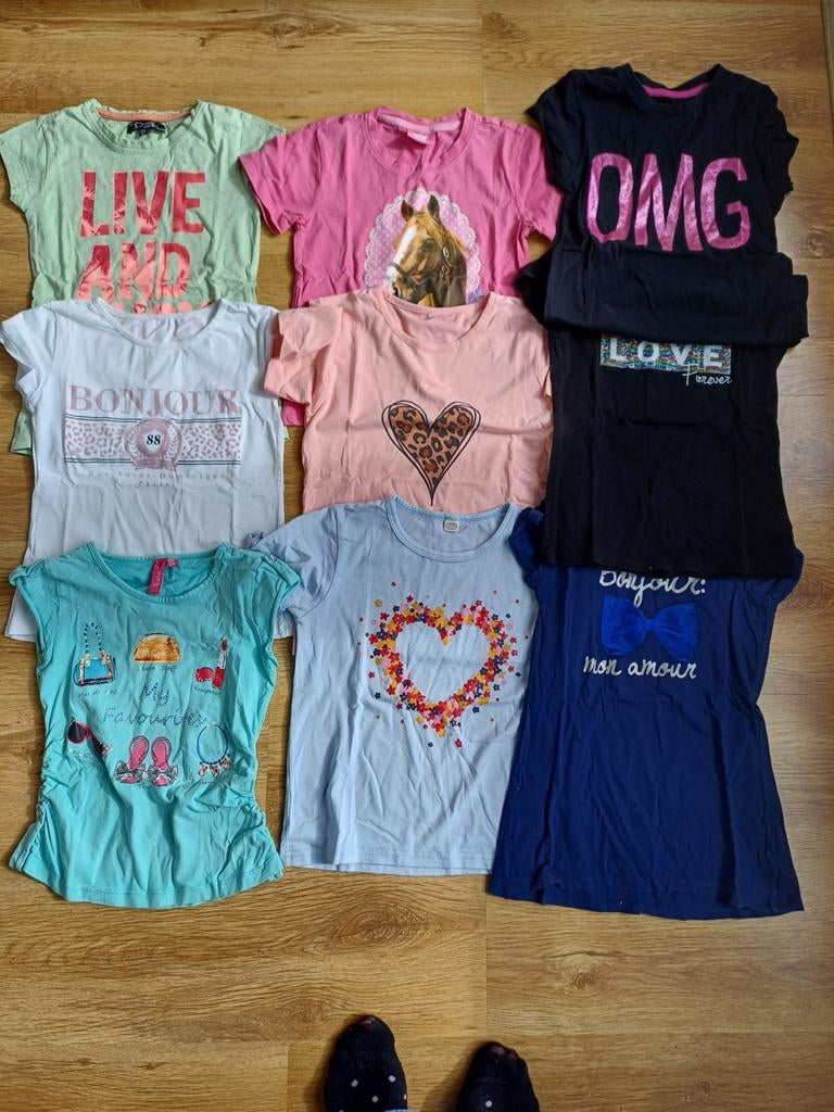 Meisjeskleding 128/134, Kinderen en Baby's, Kinderkleding | Maat 128, Ophalen of Verzenden, Zo goed als nieuw, Meisje, Jurk of Rok