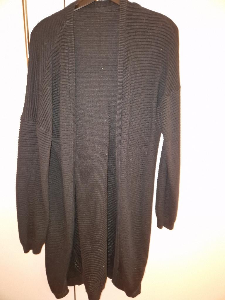 Lang zwart damesvest maat 38/M, Kleding | Dames, Maat 38/40 (M), Lidl, Zwart, Ophalen of Verzenden