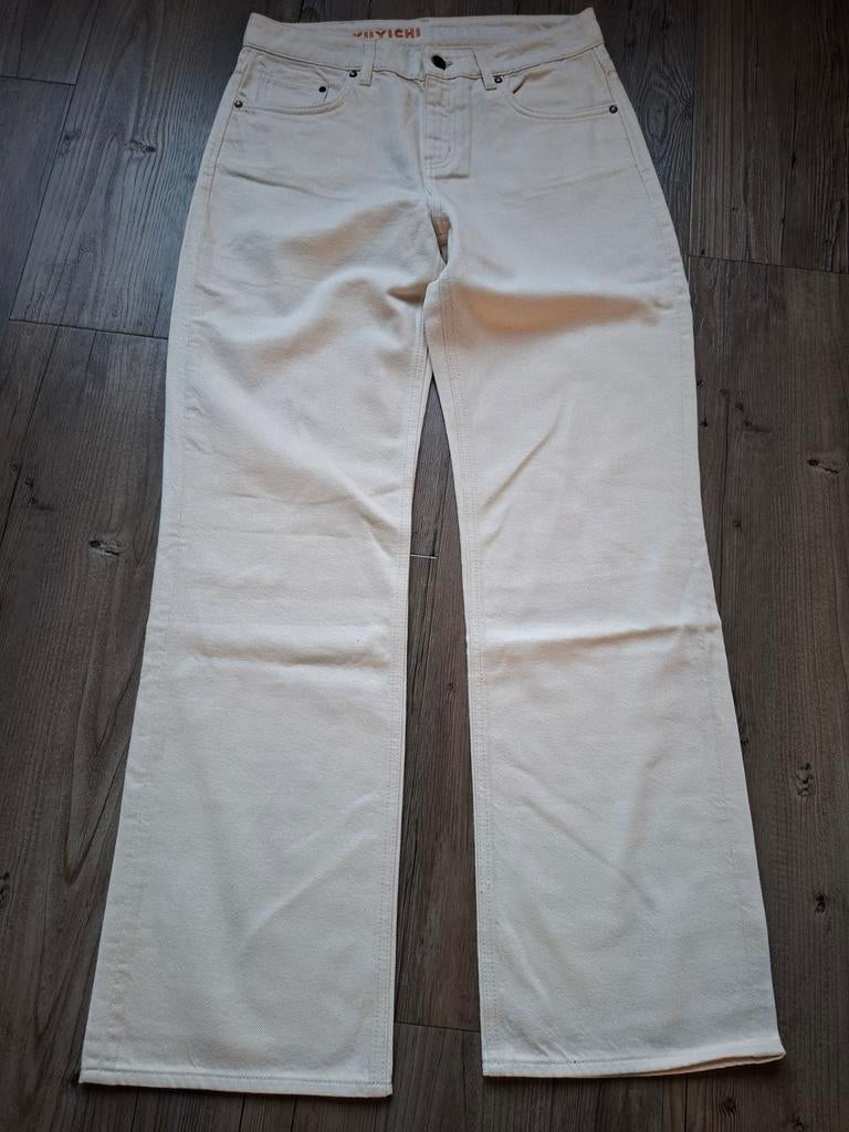 KUYICHI Lena low loose fit jeans W28 L32, Nieuw, Ophalen of Verzenden, W28 - W29 (confectie 36), Wit