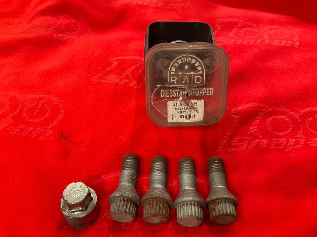 Wielslotset RAD Diebstahlstopper VW/BMW, Ophalen of Verzenden, Gebruikt, Volkswagen