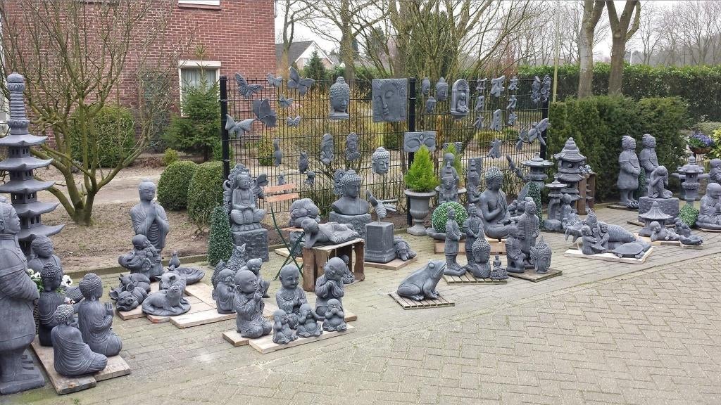Set (3) Vlinderkoi / Koi karper, Ophalen, Nieuw, Beton, Dierenbeeld