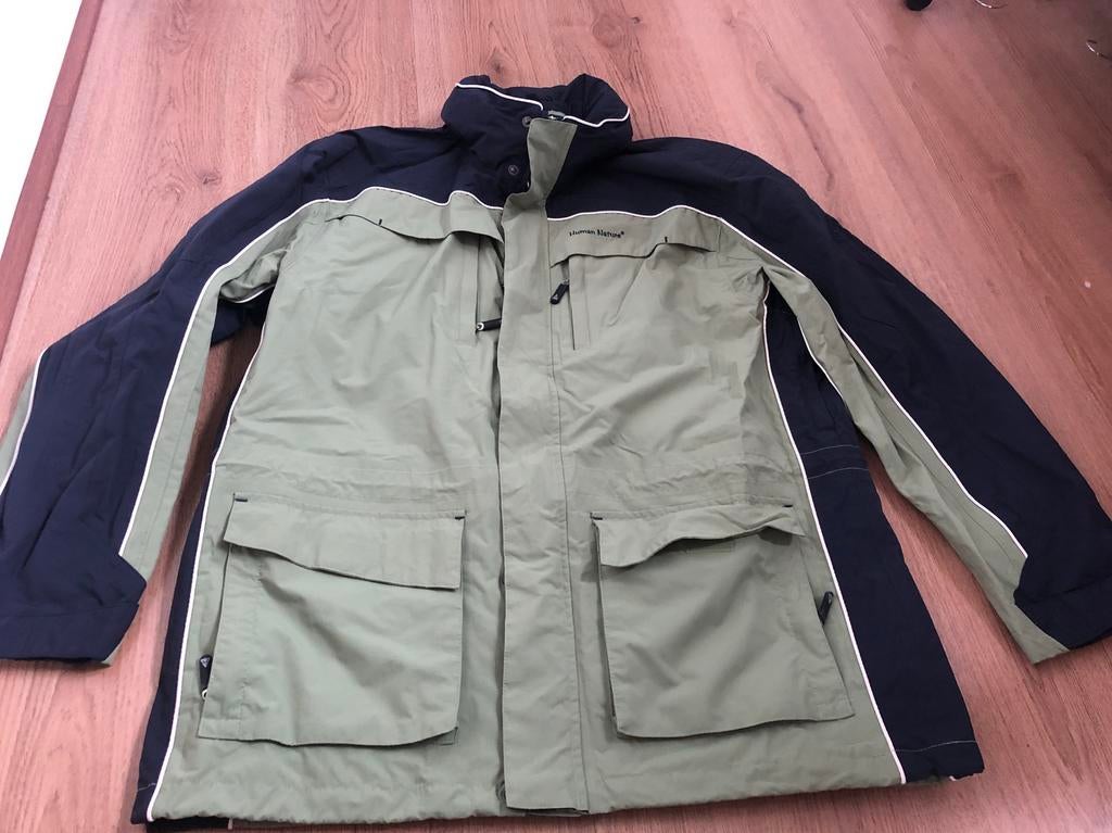 Human nature unisex regenjas groen outdoor l, Ophalen of Verzenden, X, Regenjas, Heren