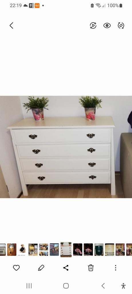 Laden kast, Huis en Inrichting, Kasten | Ladekasten, Ophalen, Gebruikt, 100 tot 150 cm, 3 of 4 laden