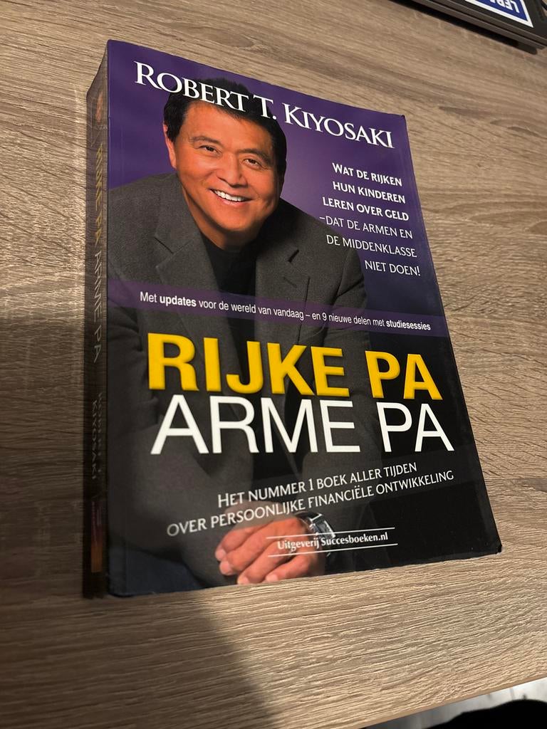 Rijke Pa, Arme Pa - Robert Kiyosaki, Ophalen of Verzenden, Zo goed als nieuw, Geld en Beleggen